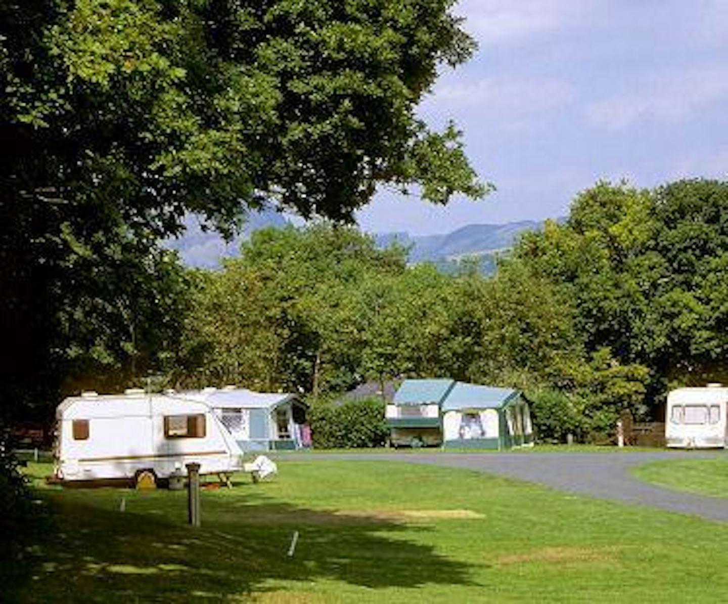 Coed-y-Llwyn Caravan Club Site