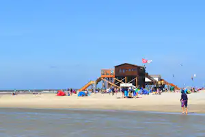 Comfort-Camp Eider - Strand am Meer in der Nähe vom Campingplatz