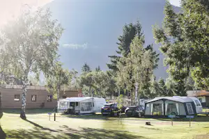 Camping Ötztal Camping Ötztal Längenfeld - Standplätze auf dem Campingplatz