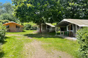Comfort Camping Seeburger See - Glamping-Zelte auf dem Campingplatz