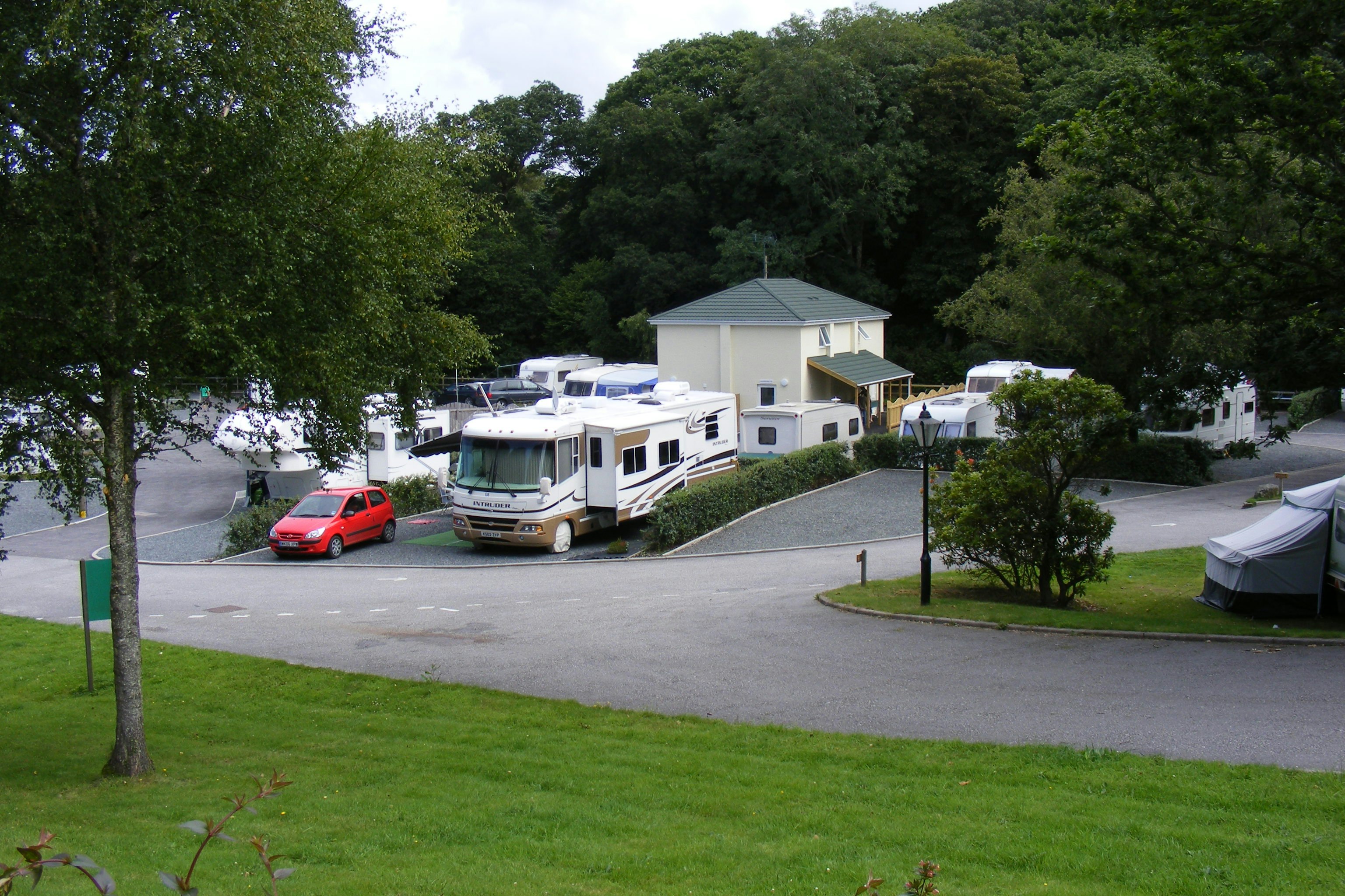 Cosawes Touring & Camping Park - Wohnmobil- und  Wohnwagenstellplätze auf dem Campingplatz