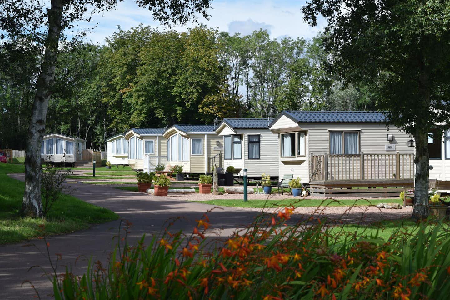 Craigtoun Meadows Holiday Park  -  Mobilheime vom Campingplatz im Grünen