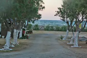 Creta Camping - mit Blick auf das Meer