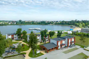 Czapla Camping - Luftaufnahme des Campingplatzes