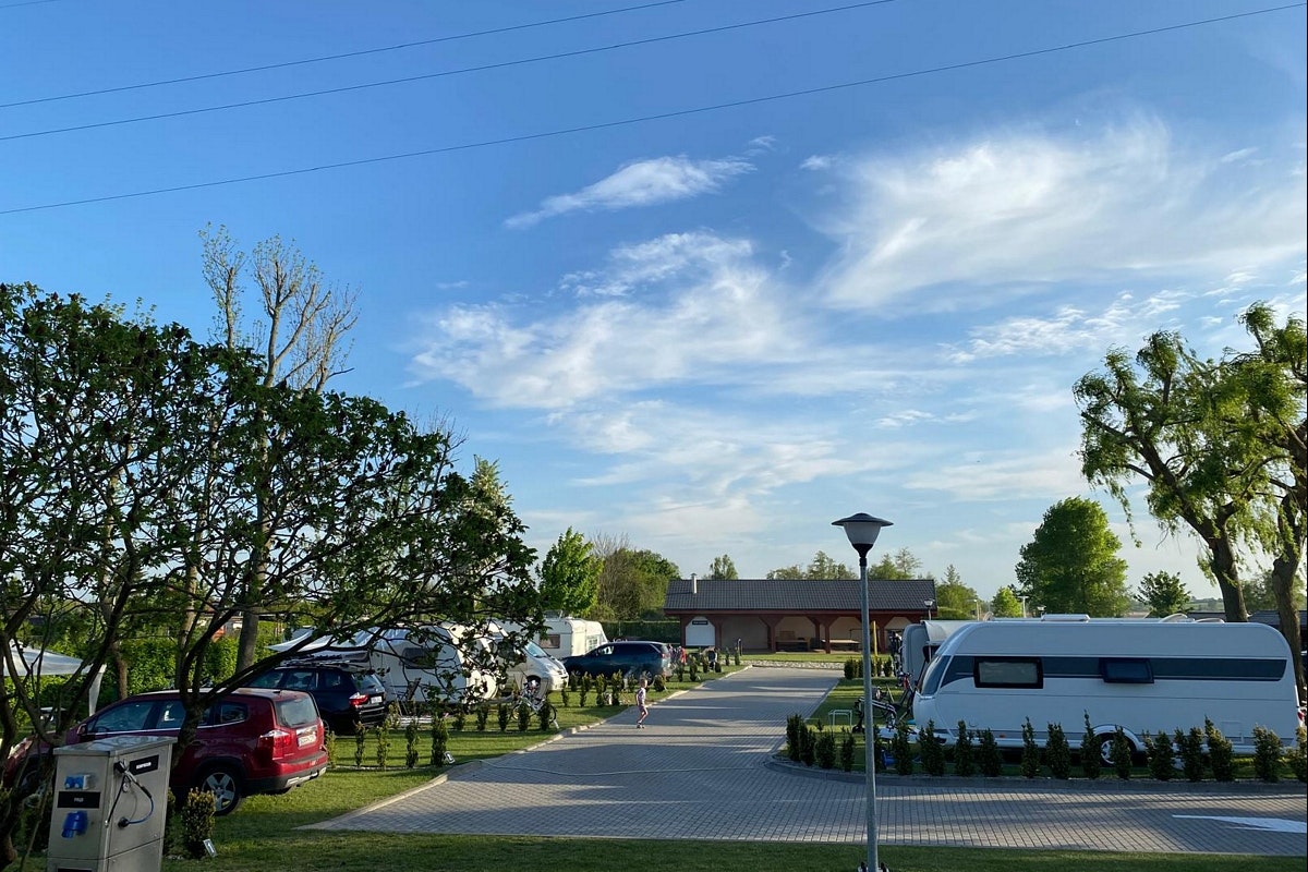 Czapla Camping - Standplätze auf dem Campingplatz