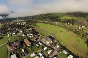 Da Bräuhauser - Campingplatz aus der Vogelperspektive