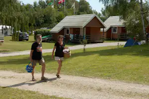 Dalgård Camping - Mobilheime auf dem Campingplatz