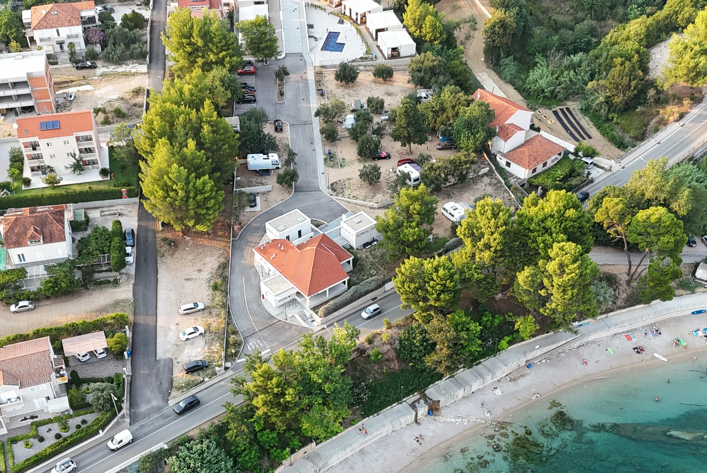 Dalmata Camping  - Campingplatz aus der Vogelperspektive
