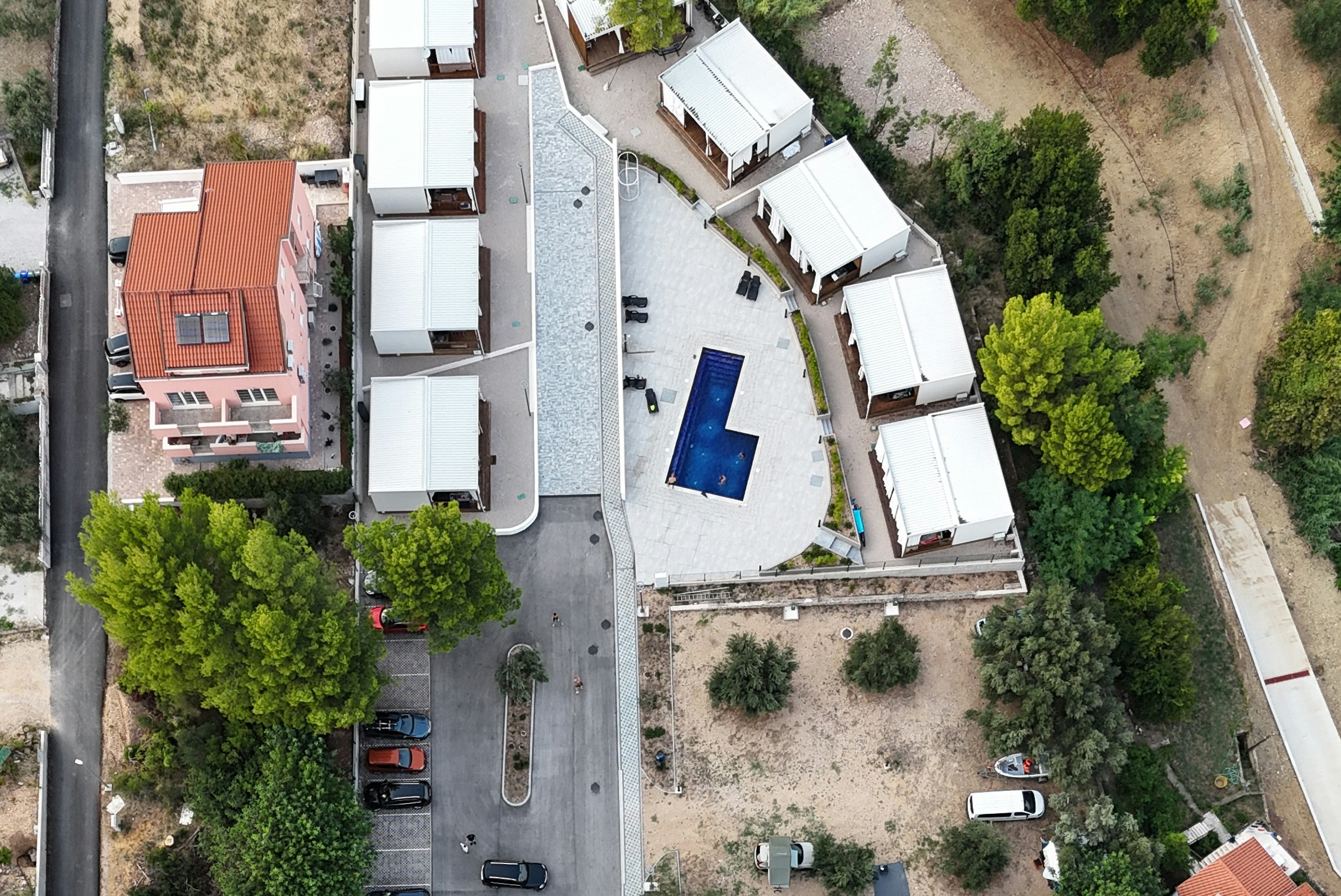 Dalmata Camping  - Campingplatz aus der Vogelperspektive