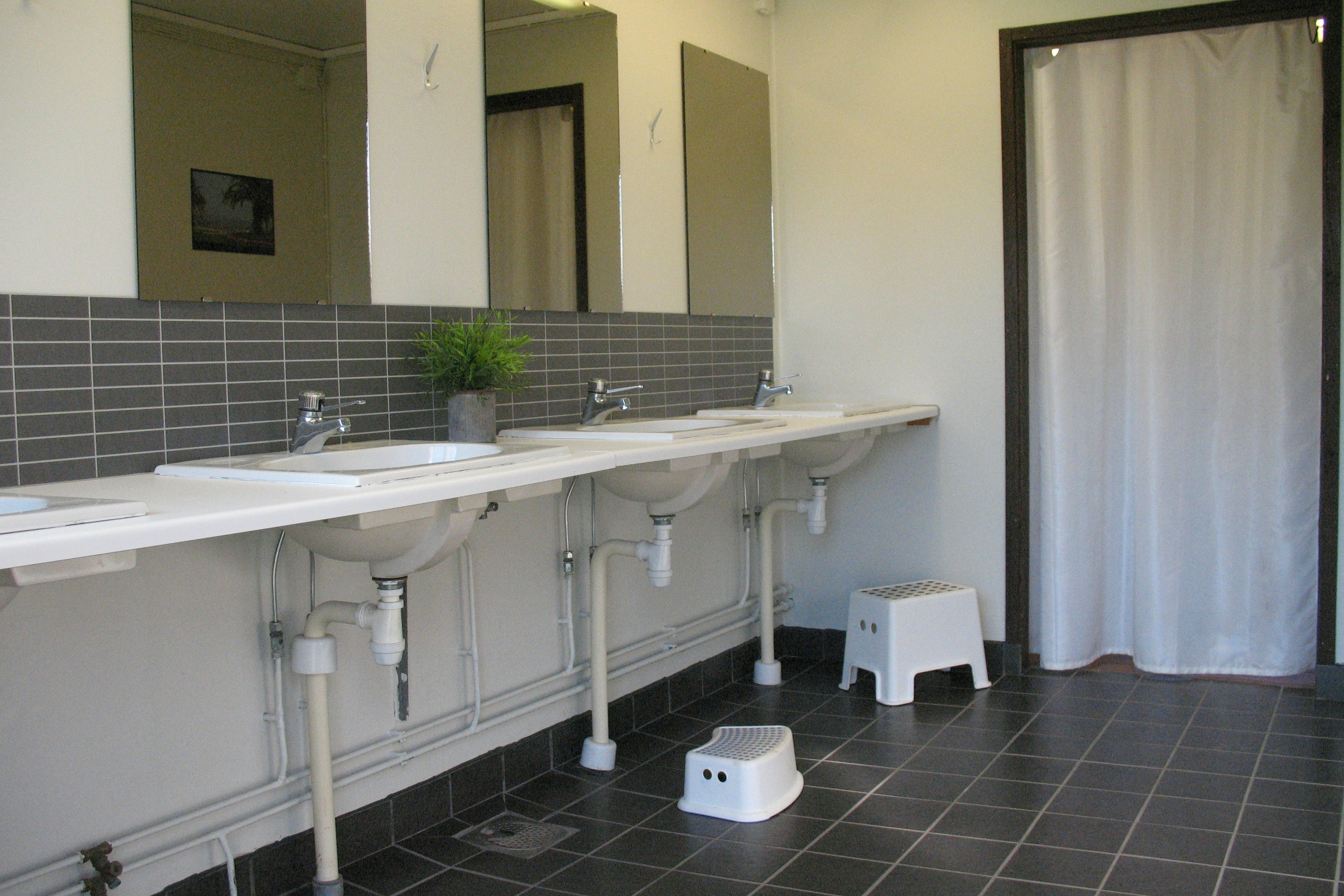 Dalskärs Camping - Sanitärbereich auf dem Campingplatz