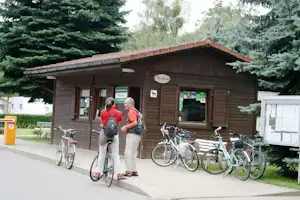 DCC-Campingplatz Gatow - Die Rezeption des Campingplatzes