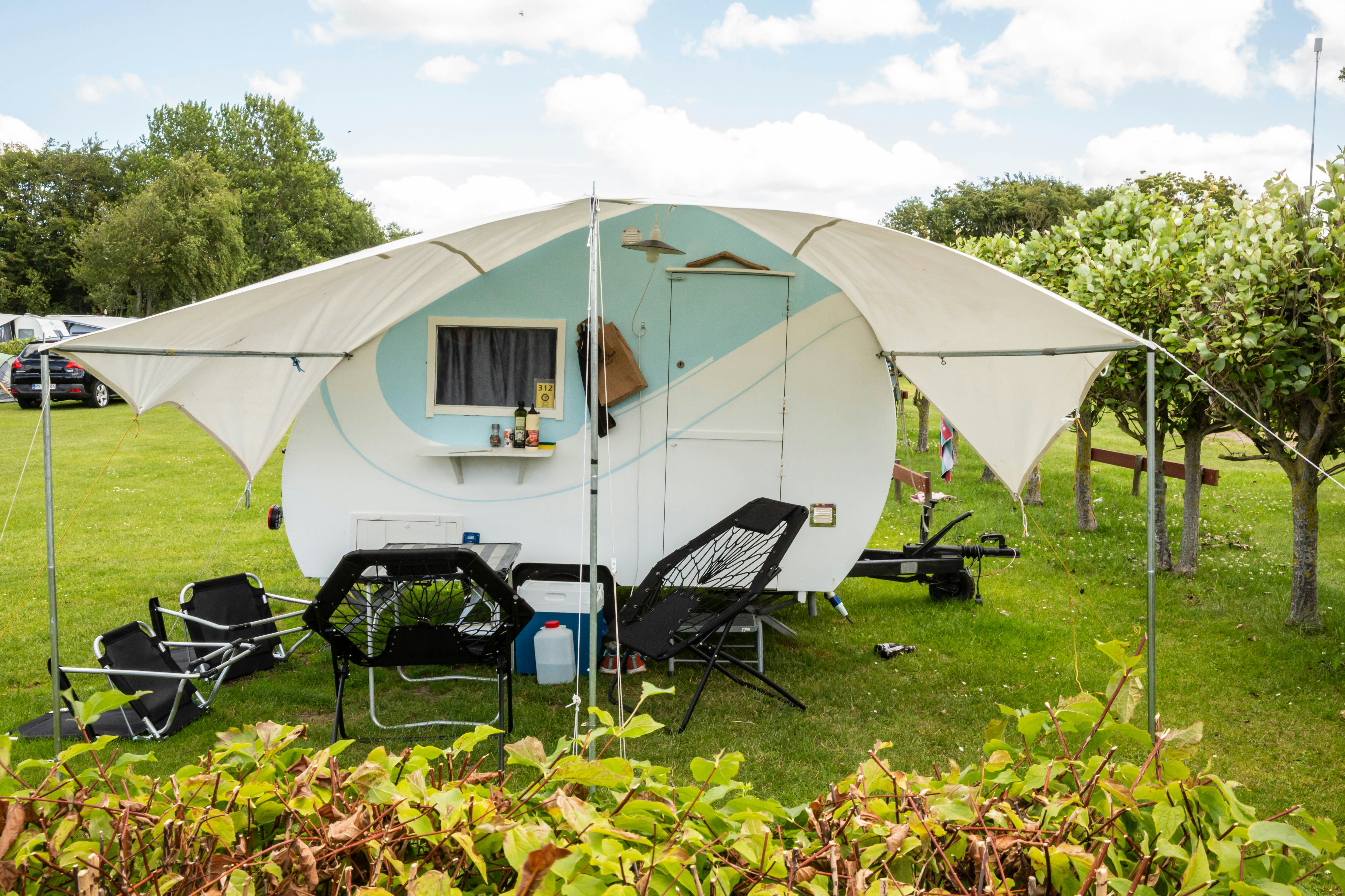 DCU-Camping København – Absalon  DCU-Camping Absalon - Stellplatz auf der Wiese