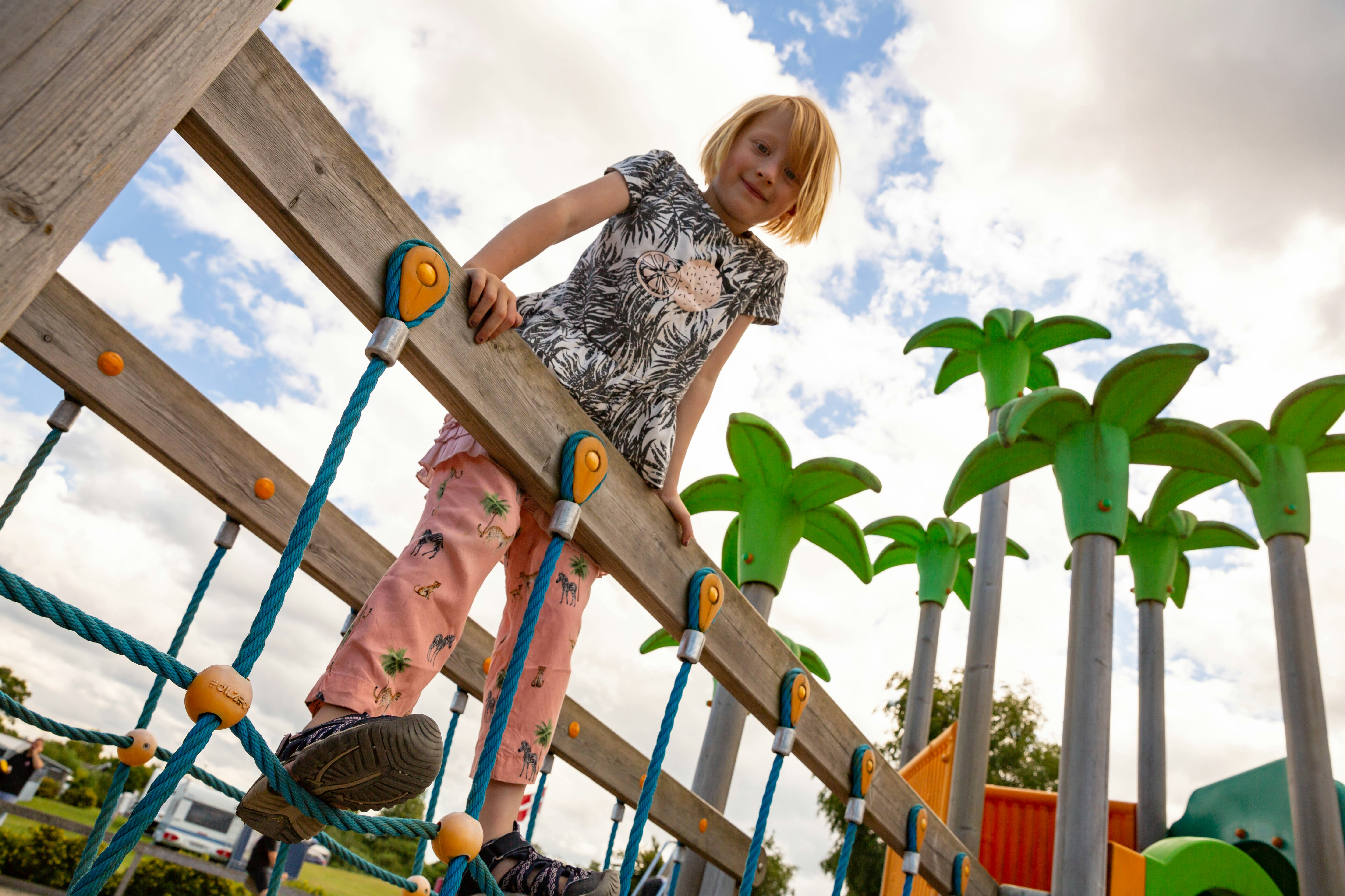 DCU-Camping Hornbæk  - Kinderspielplatz auf dem Campingplatz