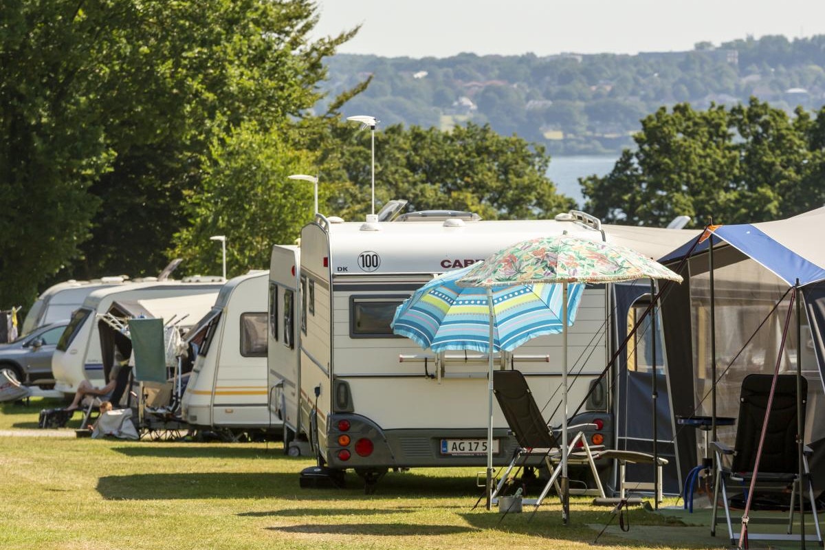 DCU-Camping Kollund - Standplätze auf dem Campingplatz