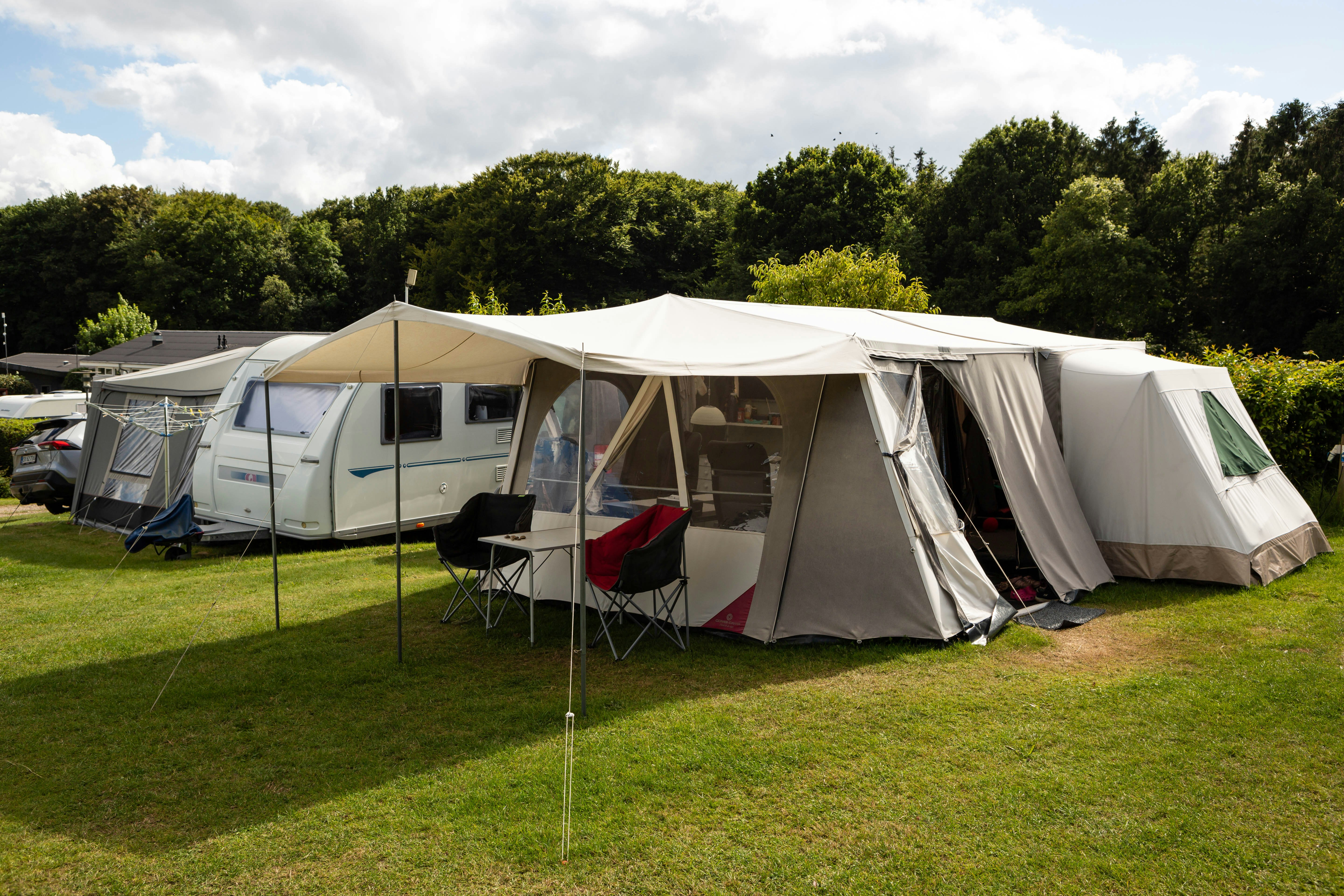 DCU-Camping Kollund - Stellplatz auf der Wiese