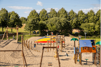 DCU-Camping Kulhuse - Blick auf den Kinderspielplatz