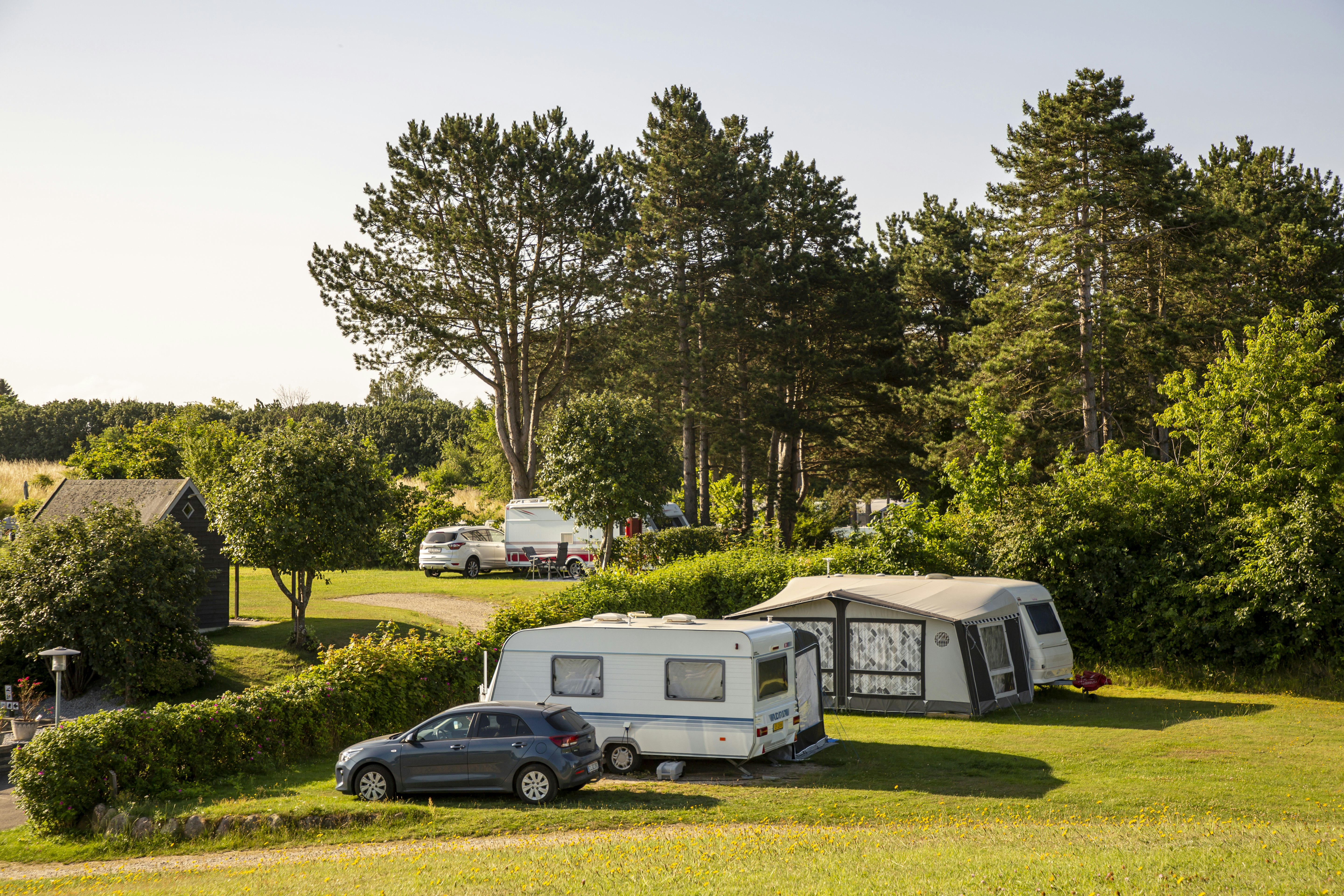 DCU-Camping Kulhuse - Stellplätze im Grünen