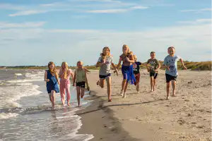 DCU-Camping Ålbæk Strand - Kinder am Strand