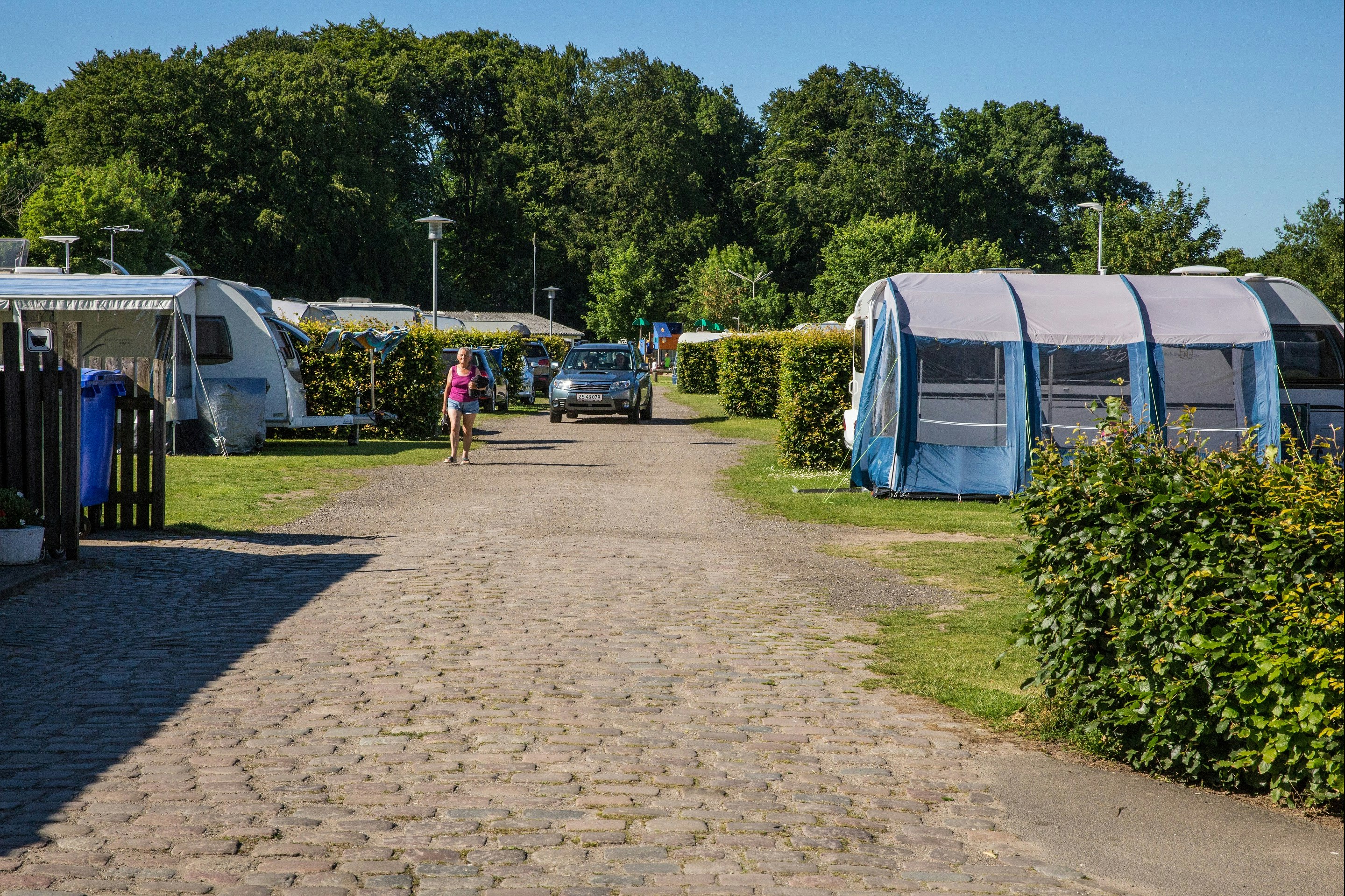DCU-Camping Odense - Standplätze auf dem Campingplatz