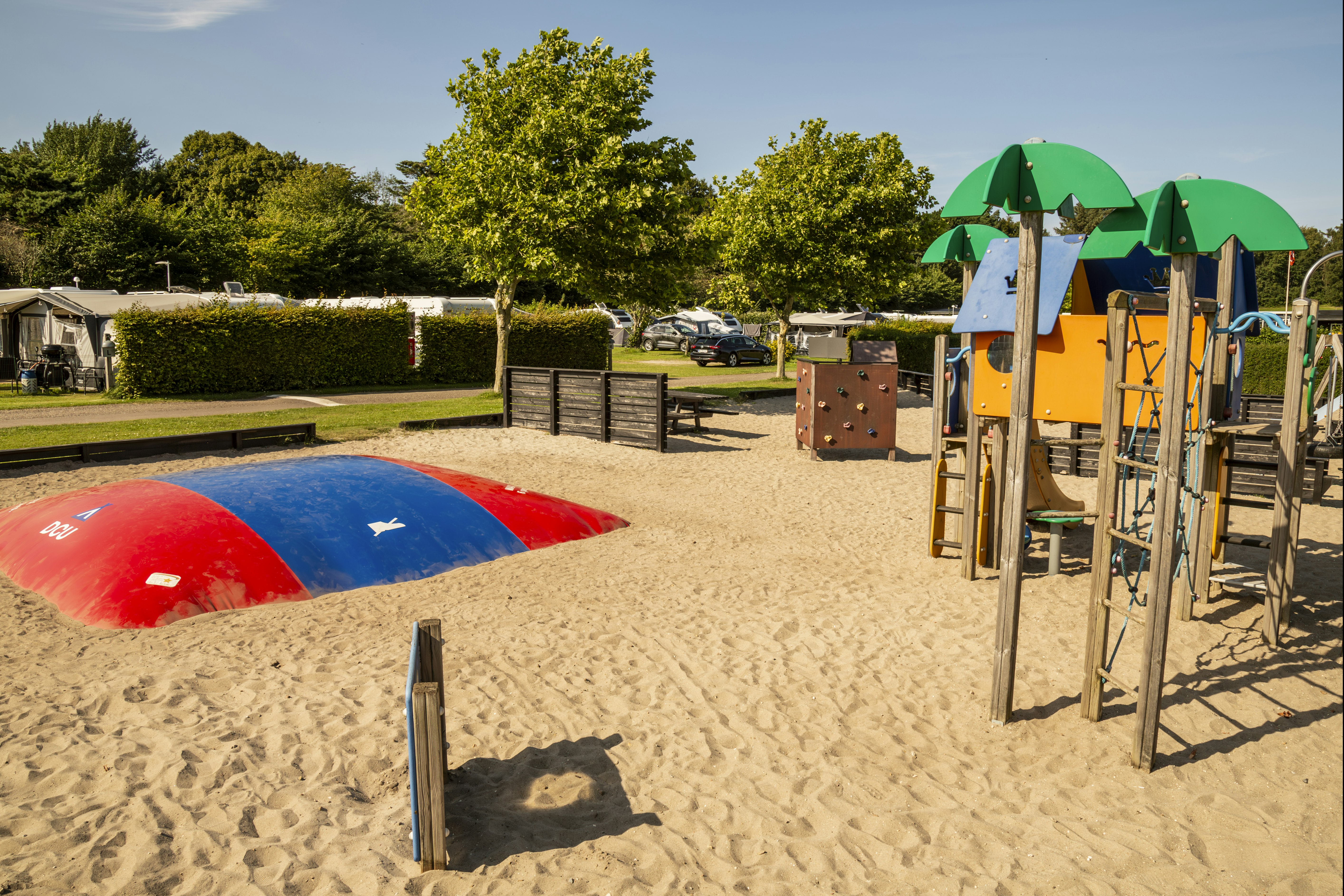 DCU-Camping Rågeleje Strand  - Kinderspielplatz auf dem Campingplatz