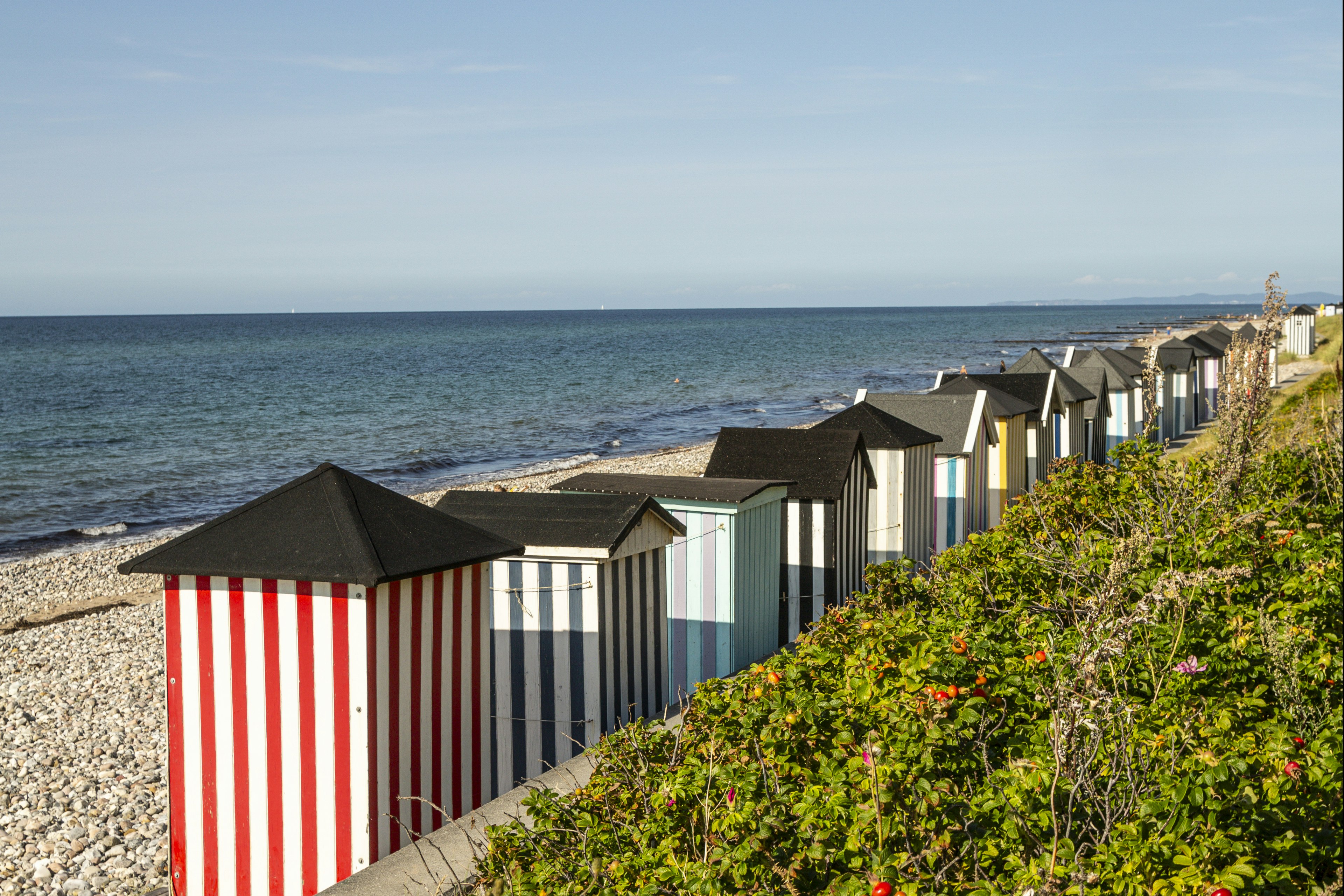 DCU-Camping Rågeleje Strand - Blick auf den Strand am Campingplatz