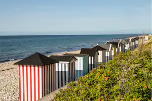 DCU-Camping Rågeleje Strand - Blick auf den Strand am Campingplatz