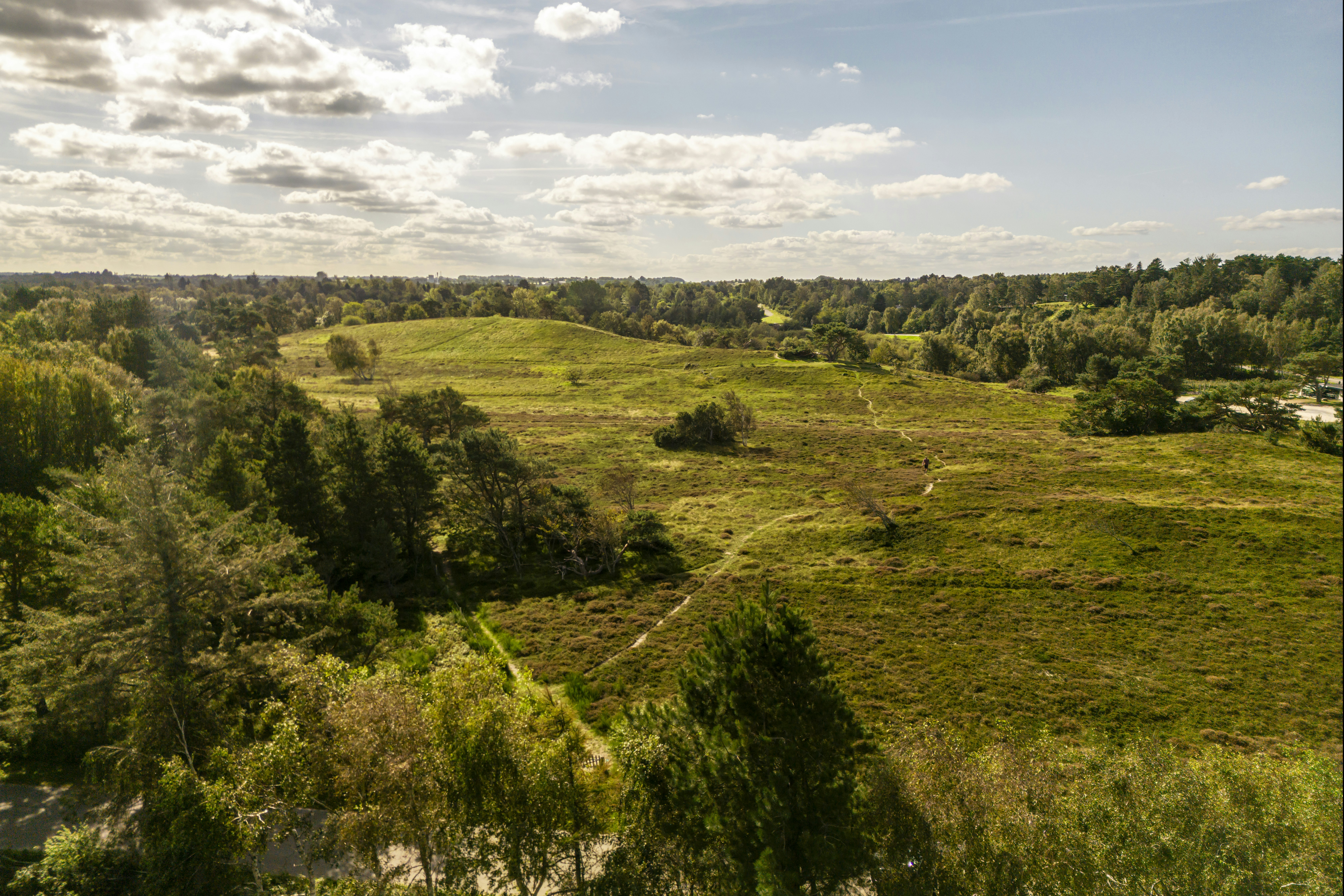 DCU-Camping Rågeleje Strand - Blick in die Umgebung des Campingplatzes