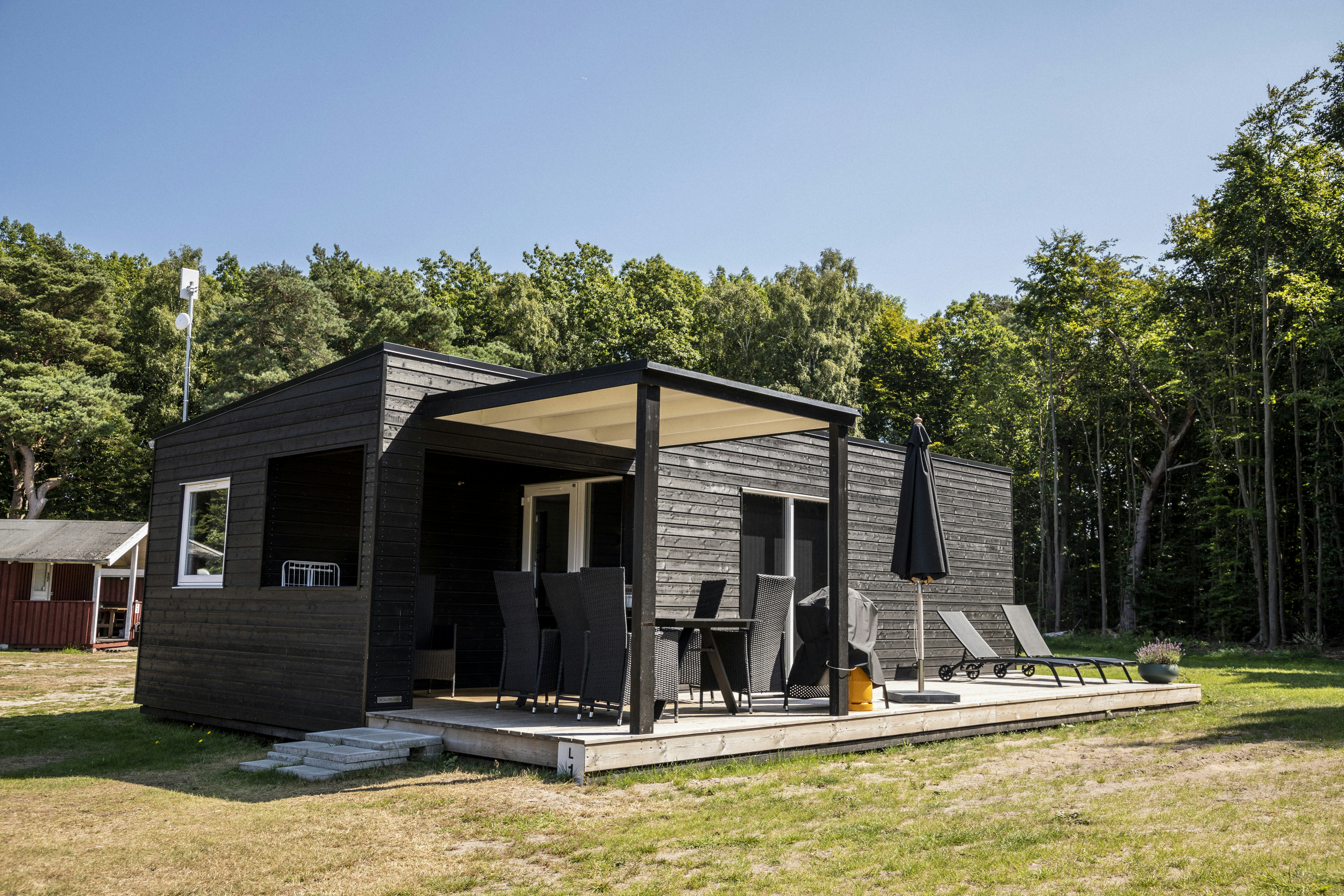DCU-Camping Rørvig Strand - Mobilheim mit Terrasse auf dem Campingplatz