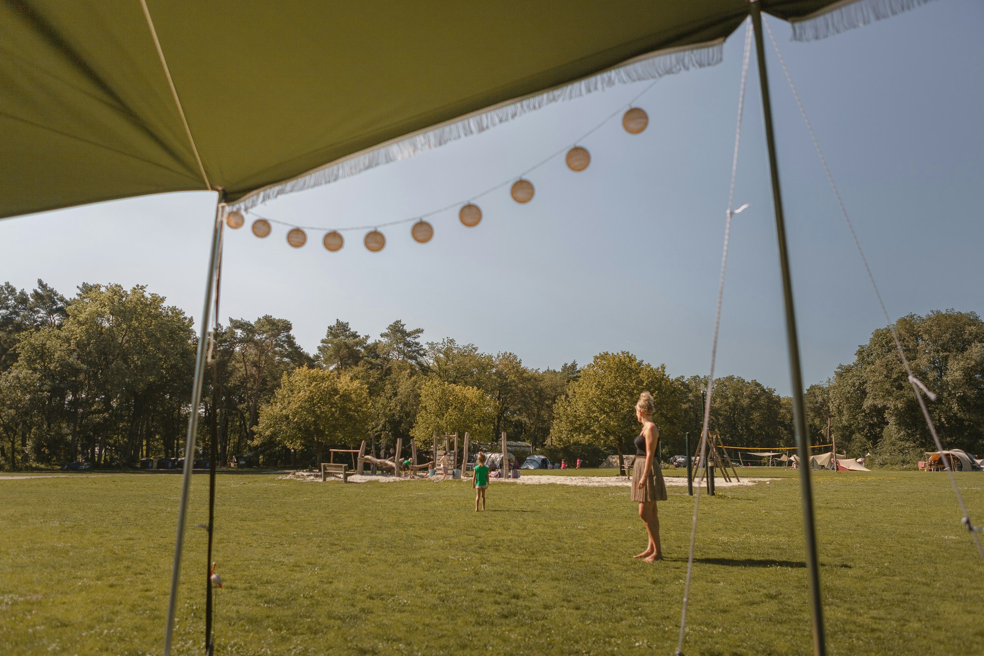 De Lemeler Esch Natuurcamping  - Kinderspielplatz auf dem Campingplatz