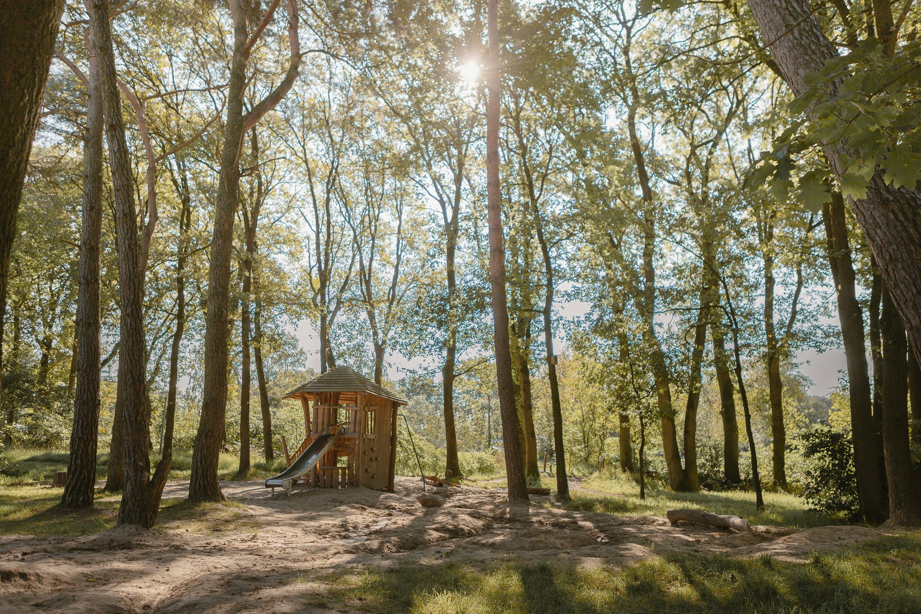 De Lemeler Esch Natuurcamping  - Kinderspielplatz auf dem Campingplatz