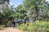 De Lemeler Esch Natuurcamping - Mobilheim auf dem Campingplatz