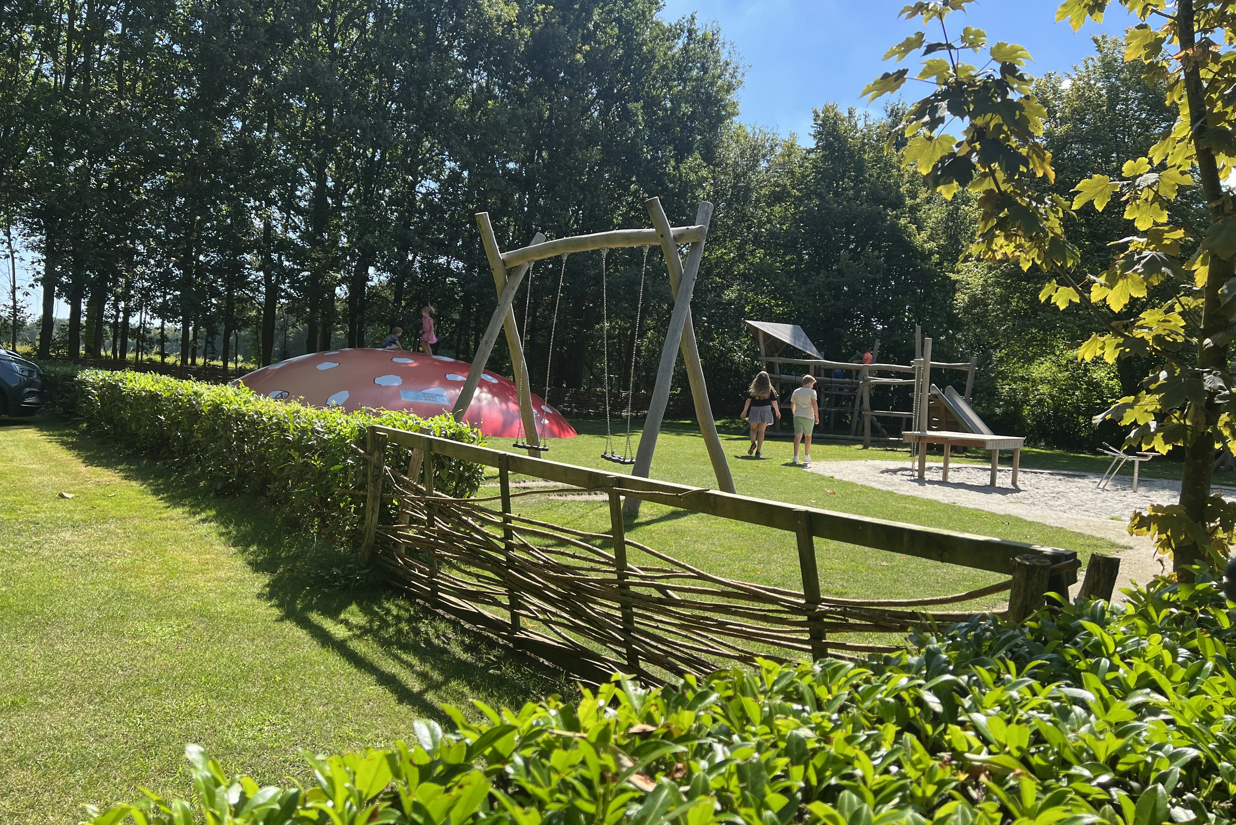 De Zwammenberg  - Kinderspielplatz auf dem Campingplatz