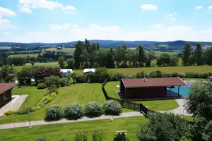 Der Birkholmhof - Luftaufnahme des Campingplatzes