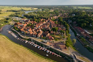 Destinature Dorf Hitzacker - Campingplatz aus der Vogelperspektive