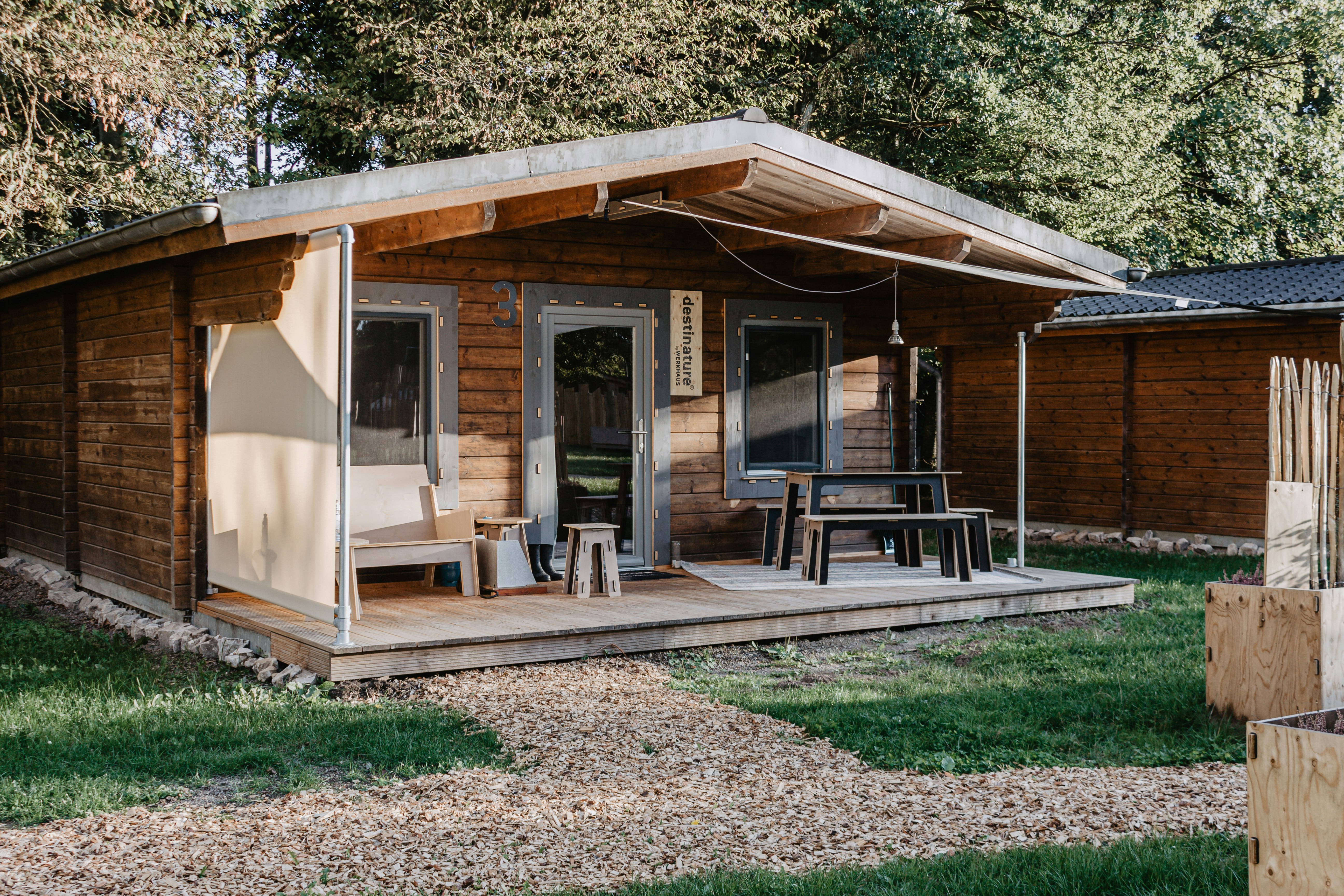 destinature Dorf Südeifel  - Mobilheime auf dem Campingplatz