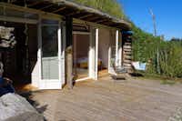 Domaine d' Esperbasque - Luxux   Mobilheime mit Veranda auf dem Campingplatz