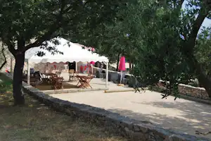 Domaine de la Cigalière - Imbiss auf dem Campingplatz