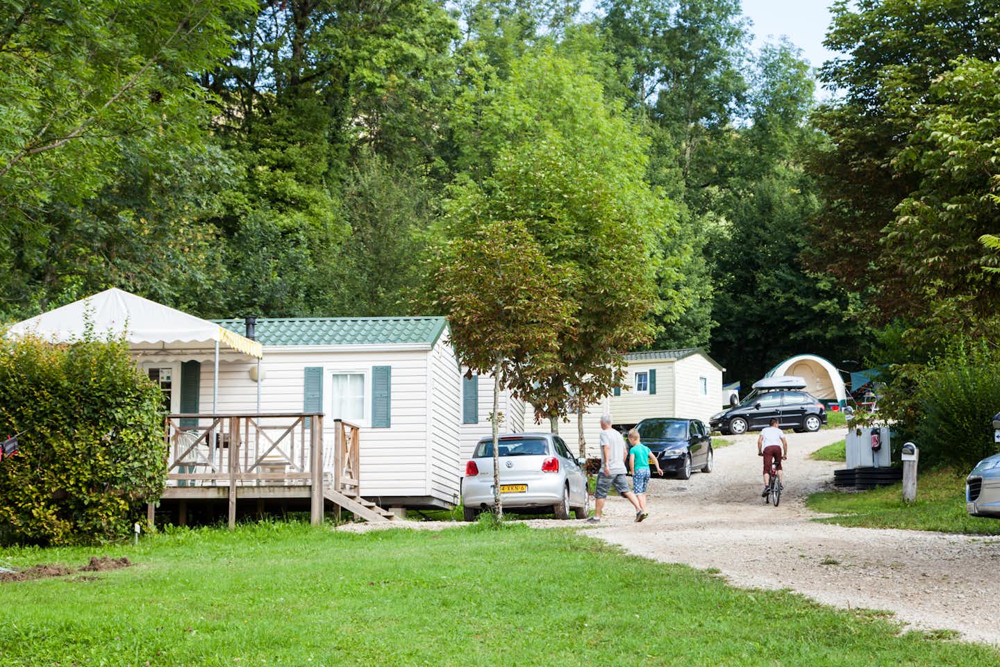 Domaine de l'Epinette - Mobilheime auf dem Campingplatz