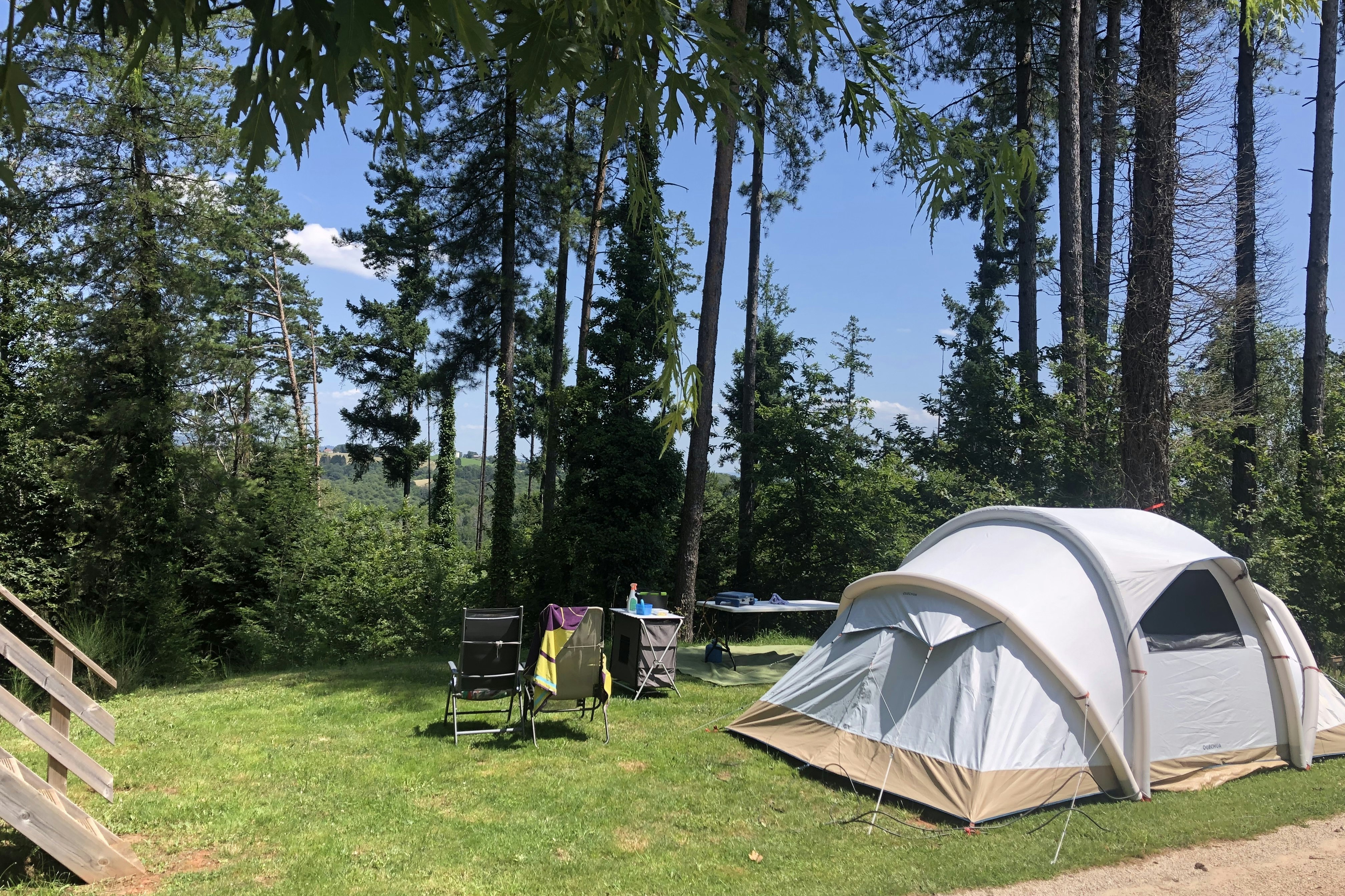 Domaine du Coq Rouge - Zeltplätze auf dem Campingplatz