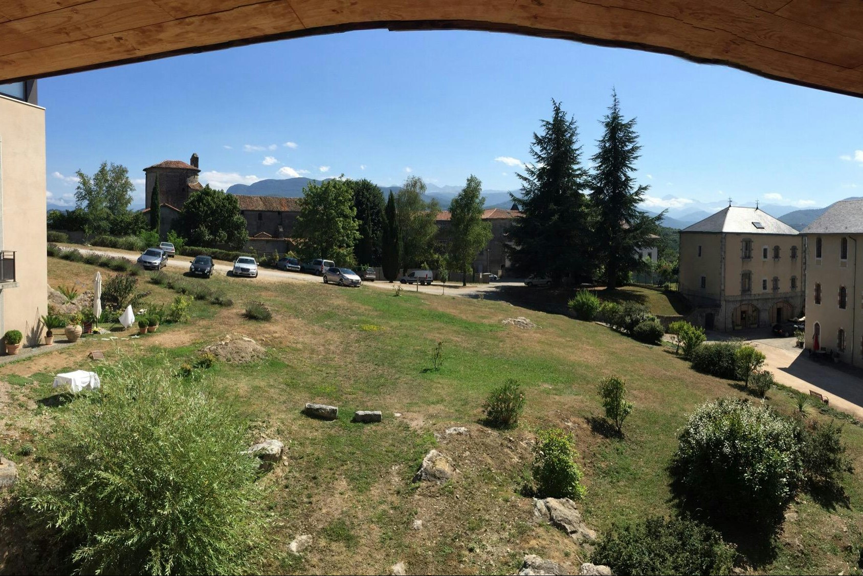 Domaine du Palais - Blick auf den Campingplatz