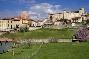 Domaine du Palais - Blick in die Umgebung des Campingplatzes