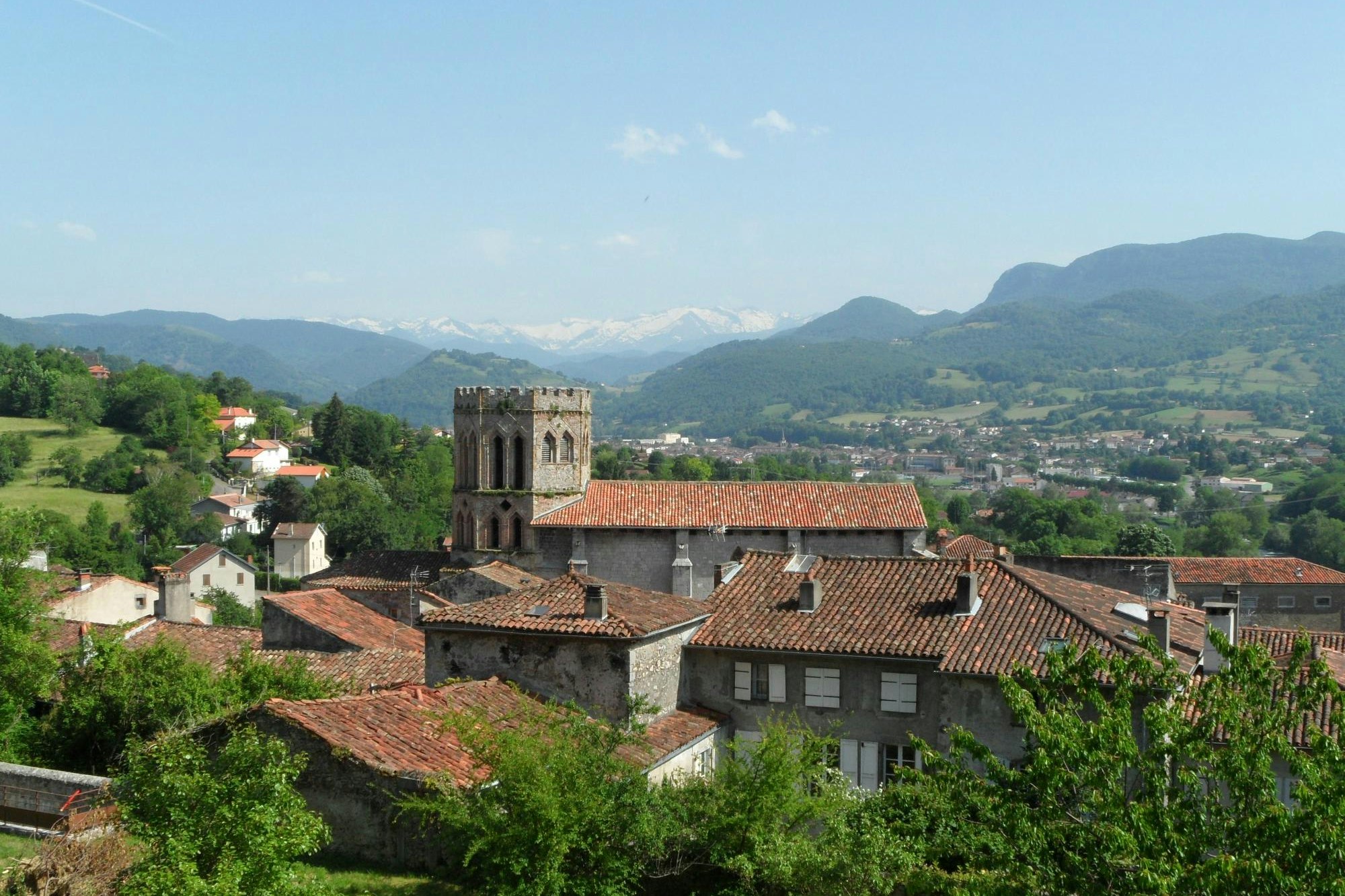 Domaine du Palais - Blick in die Umgebung des Campingplatzes