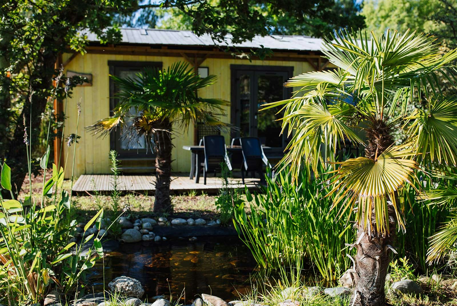 Yelloh! Village Domaine Les Oréades  Domaine les Oréades  - Mobilheim mit Terrasse auf dem Campingplatz