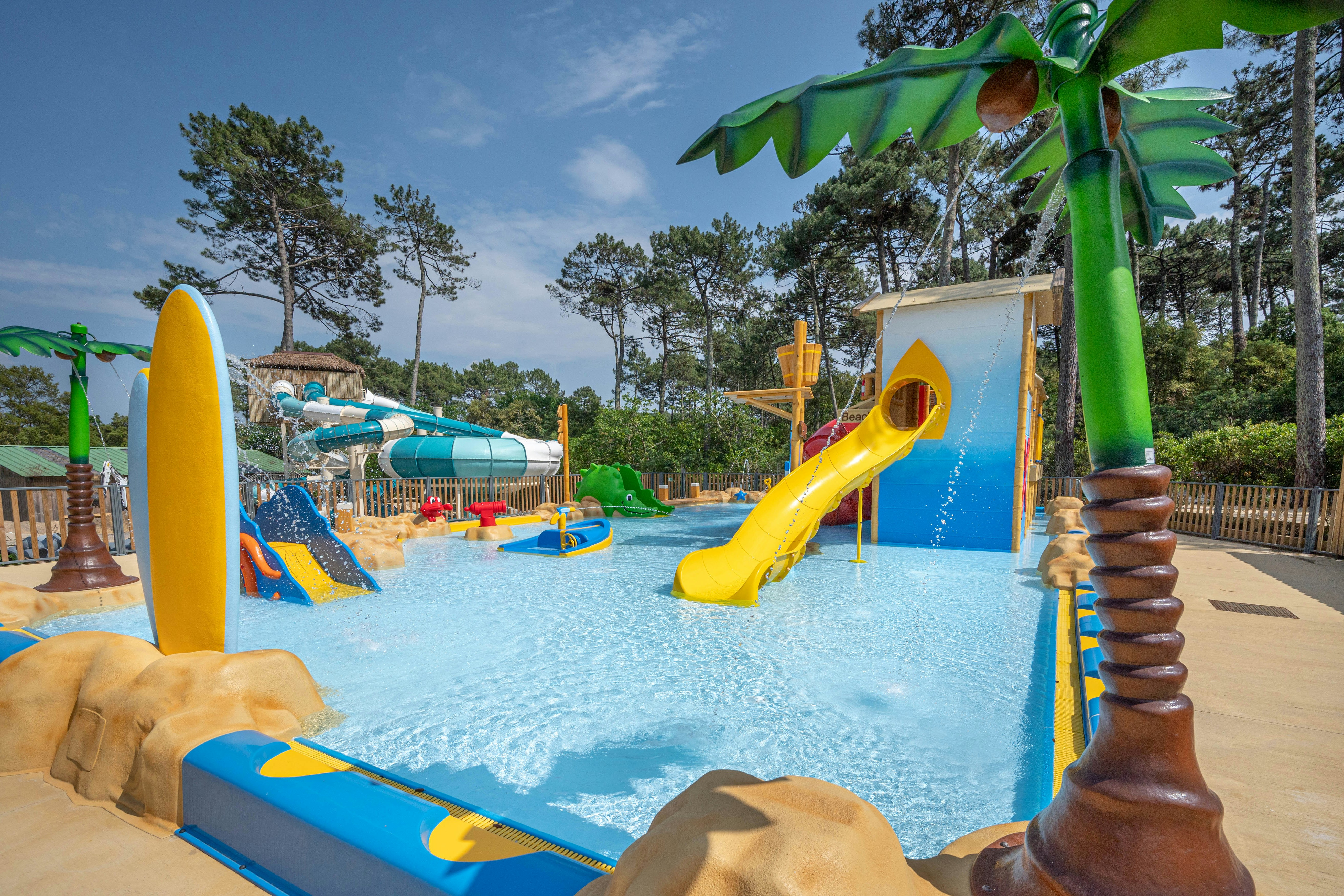 Domaine Naturiste Arnaoutchot - Kinderpool auf dem Campingplatz