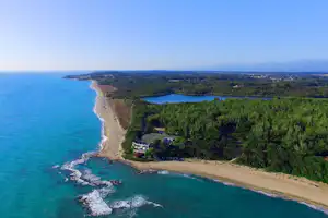Domaine naturiste de Bagheera - Blick auf das Gelände aus der Vogelperspektive