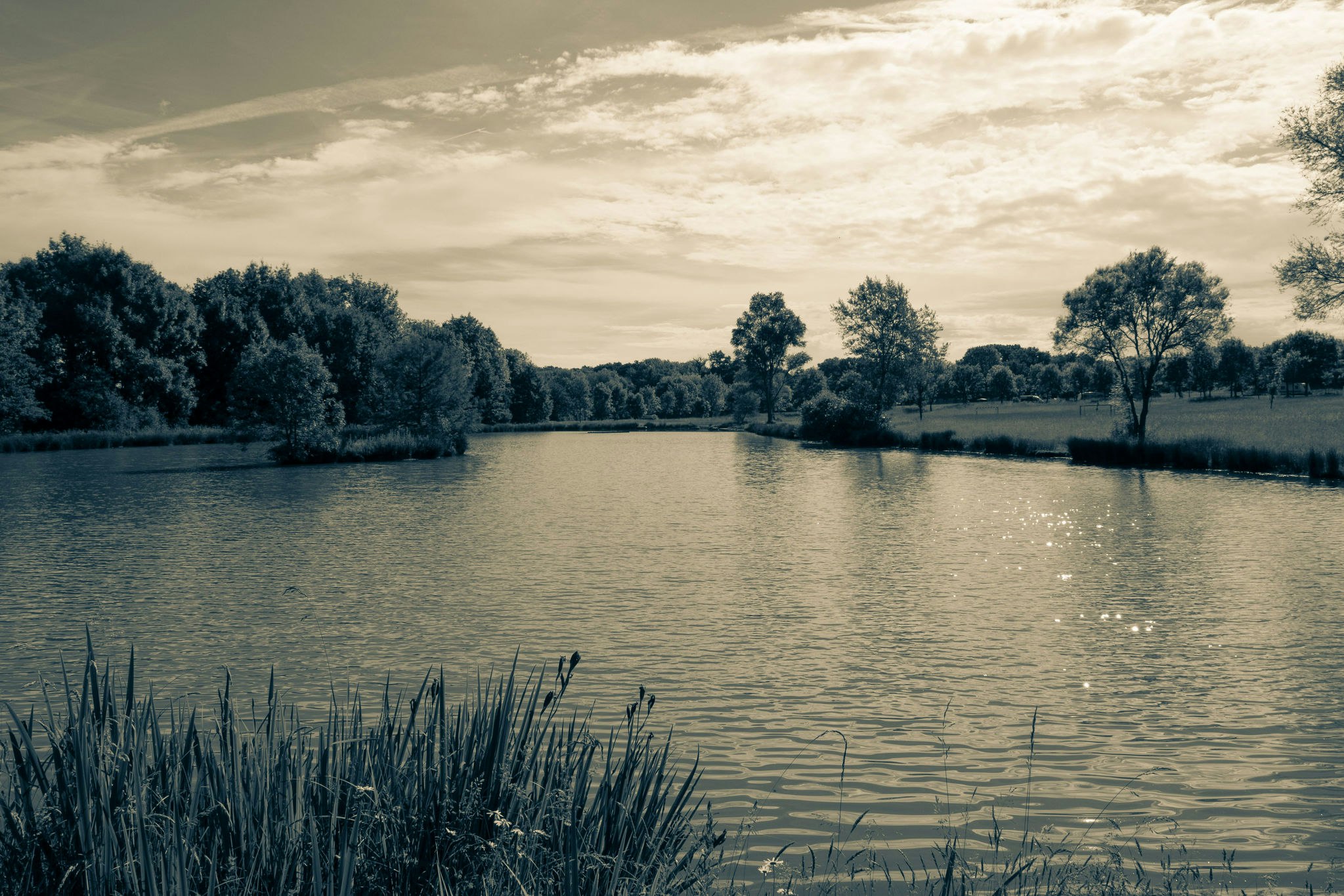 Domaine Naturiste La Petite Brenne - Blick auf den kleinen See