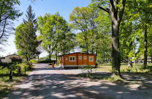 Domein de Schuur - Rezeption an der Einfahrt des Campingplatzes