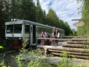Doro Camping Lappland - Bahnhof am Campingplatz or Bahnhof beim Campingplatz