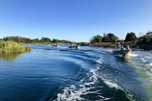 Dragsö Camping & Stugby - Vermietung von Booten auf dem Campingplatz