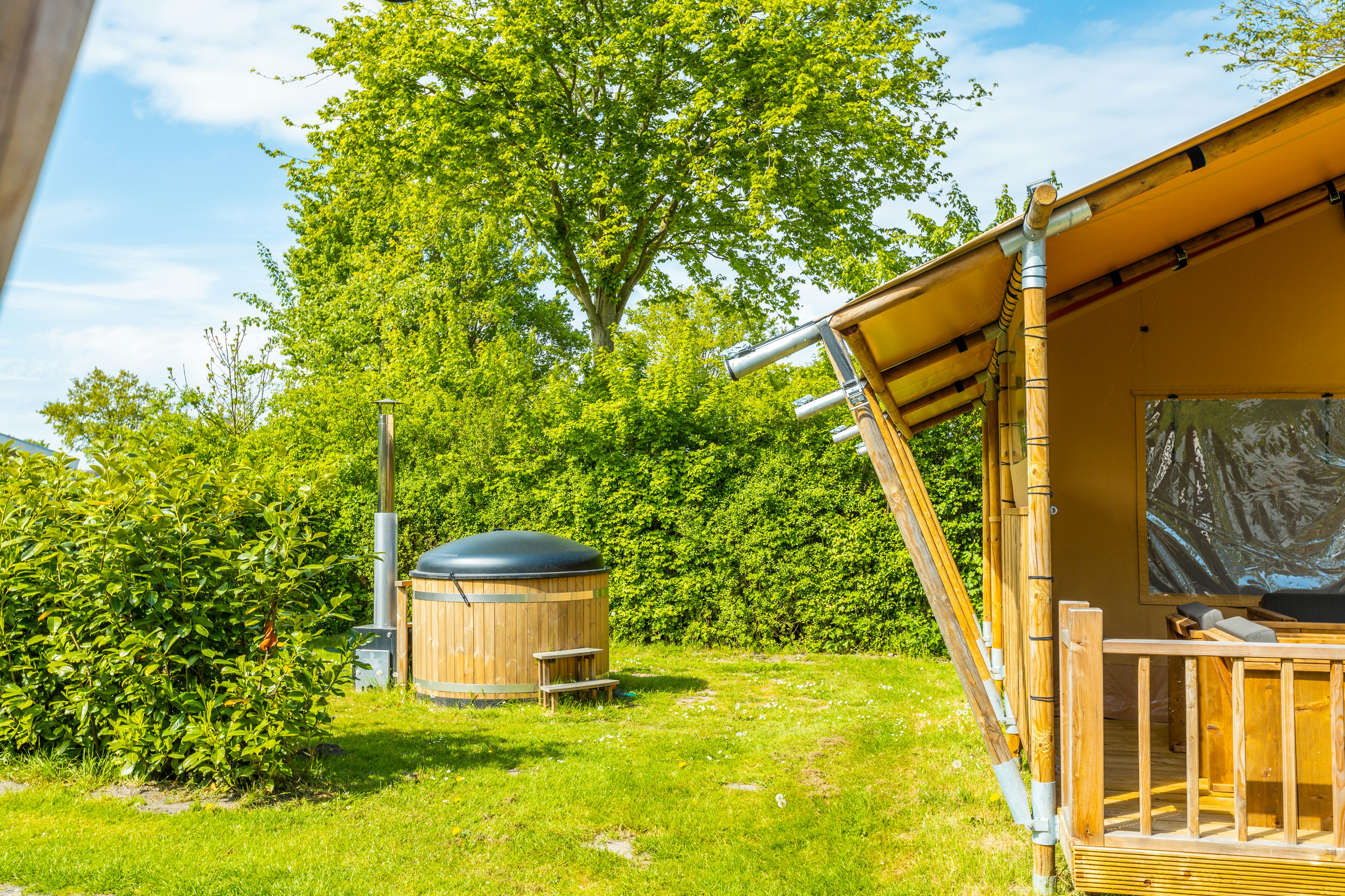 DroomPark Molengroet - Mobilheim auf dem Campingplatz